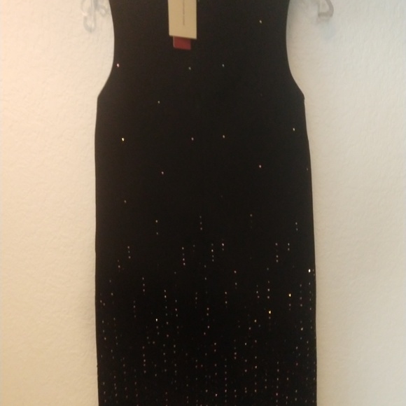 New with Tags Christopher Kane Black Crepe and Gem Dress 6UK/2US - Picture 8 of 8